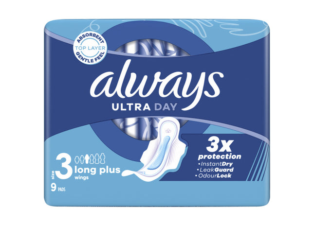 Always Ultra Day &amp; Night Wings Damenbinden