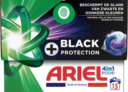 Ariel 4in1 pods+ black wasmiddelcapsules