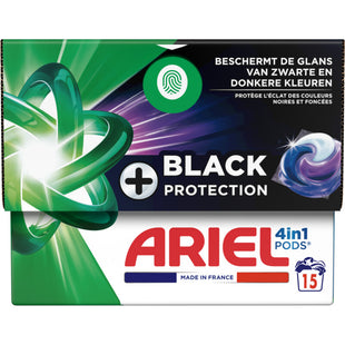 Ariel 4in1 pods+ black wasmiddelcapsules