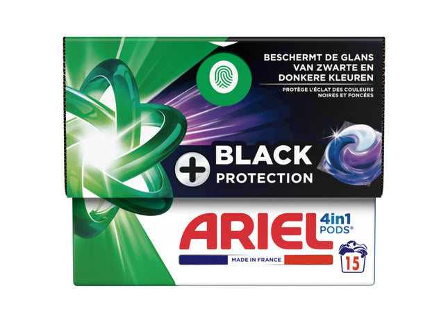 Ariel 4in1 pods+ black wasmiddelcapsules