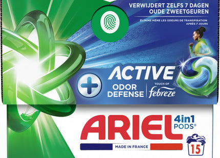 Ariel 4in1 pods+ active wasmiddelcapsules