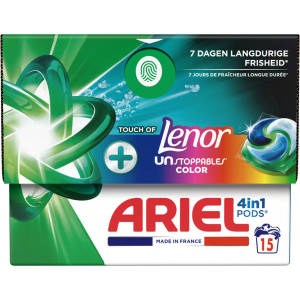 Ariel 4in1 pods+ unstoppables wasmiddelcapsule