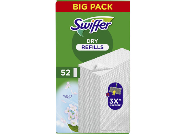 Swiffer Dry refills clean & fresh
