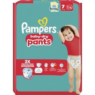 Pampers Baby Dry Pants Windelhose Größe 7