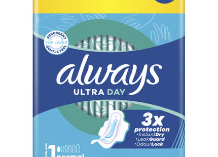 Always Ultra Day Normal Wings Damenbinde Giga
