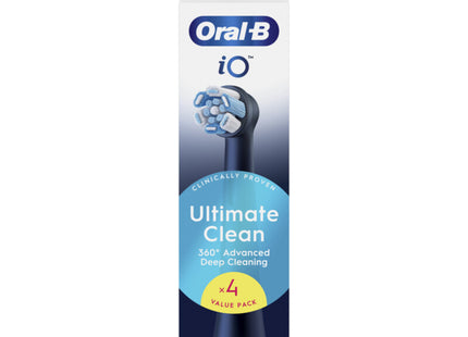 Oral-B IO ultimate clean black opzetborstels