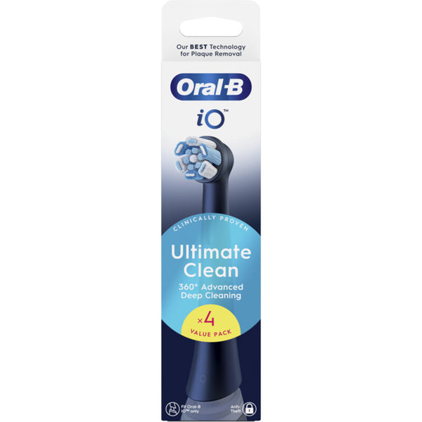 Oral-B IO ultimate clean black opzetborstels