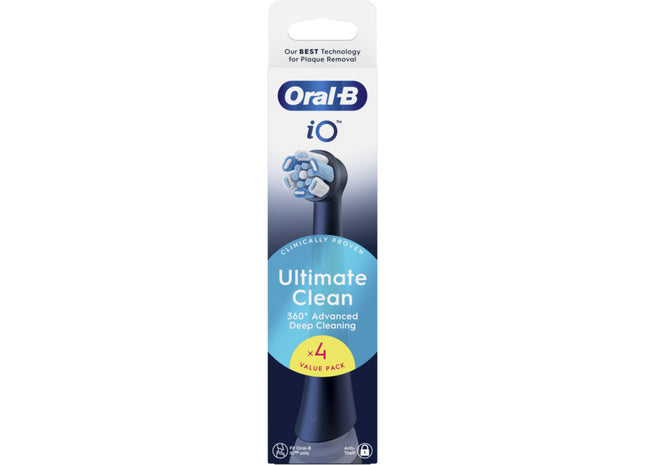 Oral-B IO ultimate clean black opzetborstels