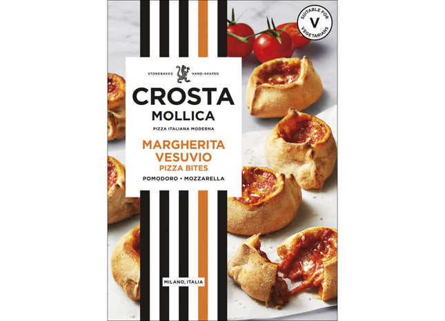 Crosta & Mollica Pizza bites margherita vesuvio