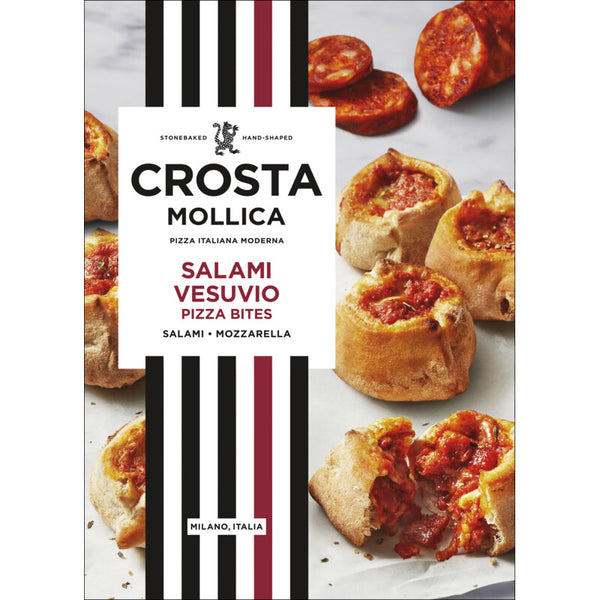 Crosta & Mollica Pizza bites salami vesuvio