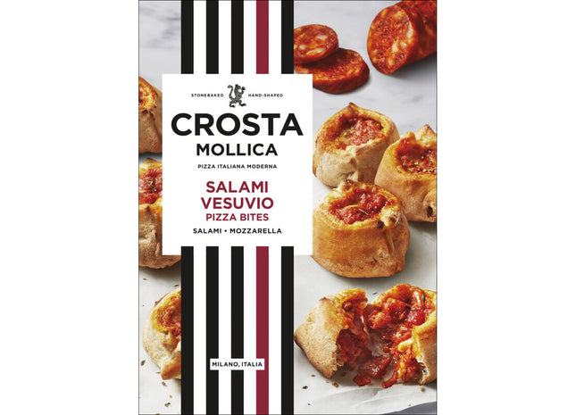 Crosta & Mollica Pizza bites salami vesuvio