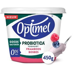 Optimel Probiotica yoghurt framboos bosbes