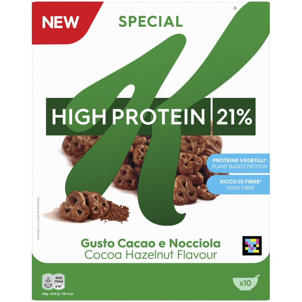 Kellogg's Special K high-protein cocoa hazelnut
