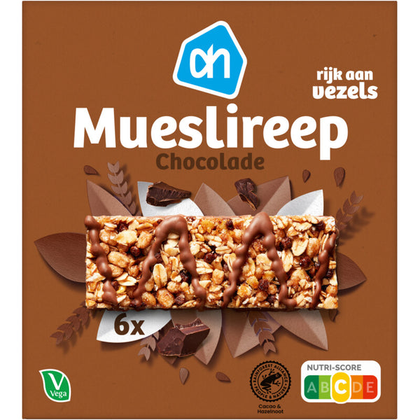 Mueslireep chocolade