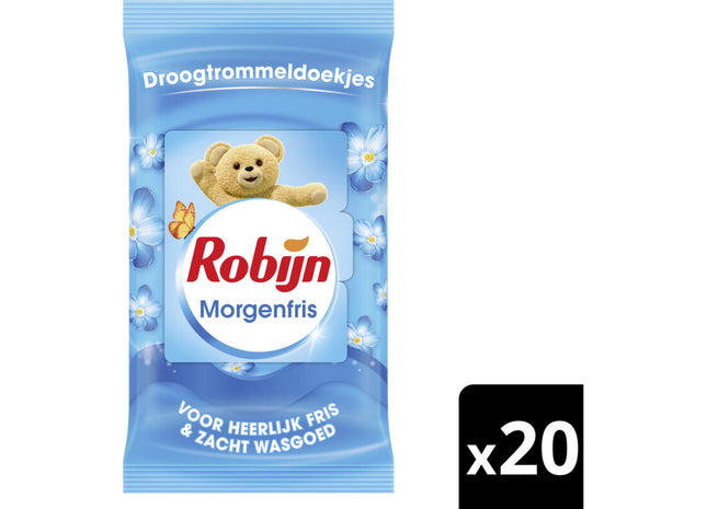 Robijn Droogtrommeldoekjes morgenfris