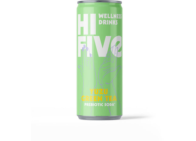 Hi-Five Wellness drinks yuzu green tea