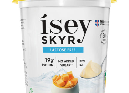 Isey Skyr mango panna cotta