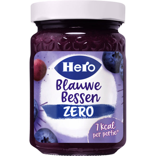 Hero Jam zero blauwe bessen