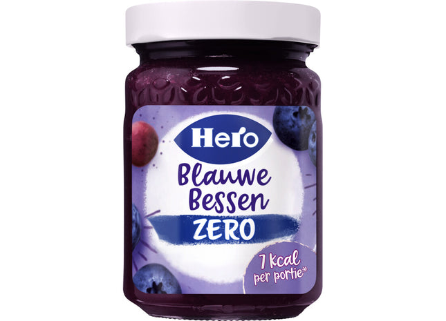 Hero Jam zero blauwe bessen