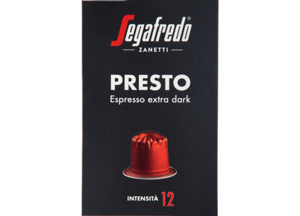 Segafredo Presto Espresso extra dunkle Kapseln
