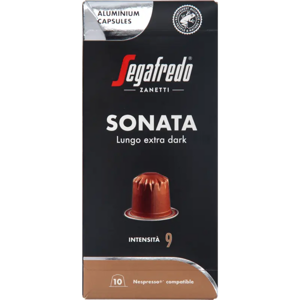 Segafredo Sonata lungo extra dunkle Kapseln