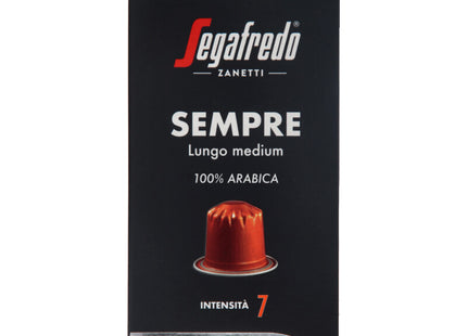 Segafredo Sempre lungo medium capsules