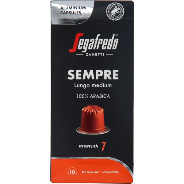Segafredo Sempre lungo mittel Kapseln