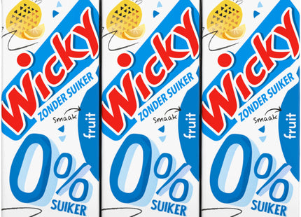 Wicky Fruit 0% suiker 6-pack