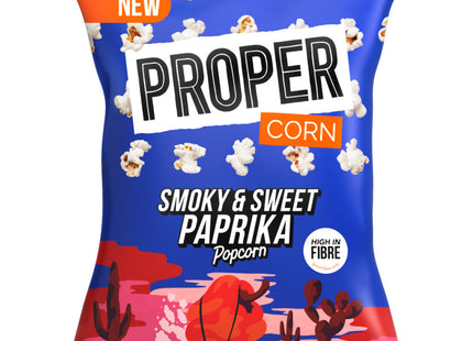Proper Smokey & sweet paprika popcorn