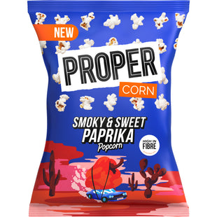 Proper Smokey & sweet paprika popcorn