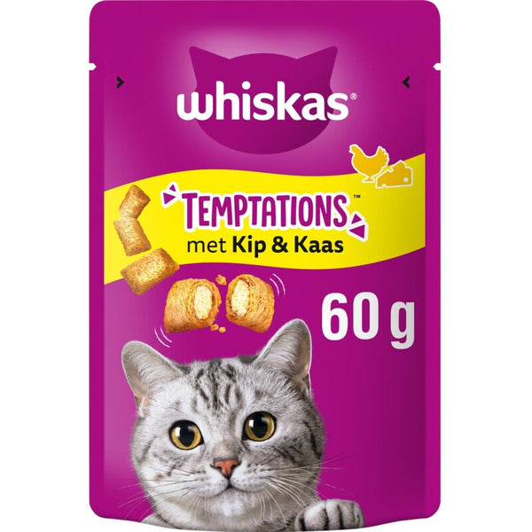 Whiskas Temptations chicken & cheese cat treats