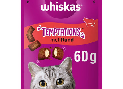 Whiskas Temptations Rindfleisch-Katzensnacks