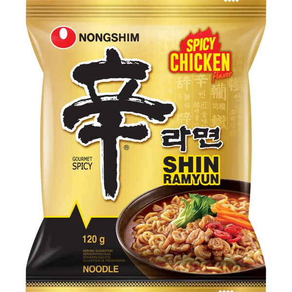 Nongshim Shin Ramyun Spicy Chicken Noodles