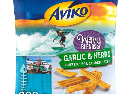 Aviko Wavy blends garlic & herbs