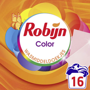 Robijn Wasmiddeldoekjes color