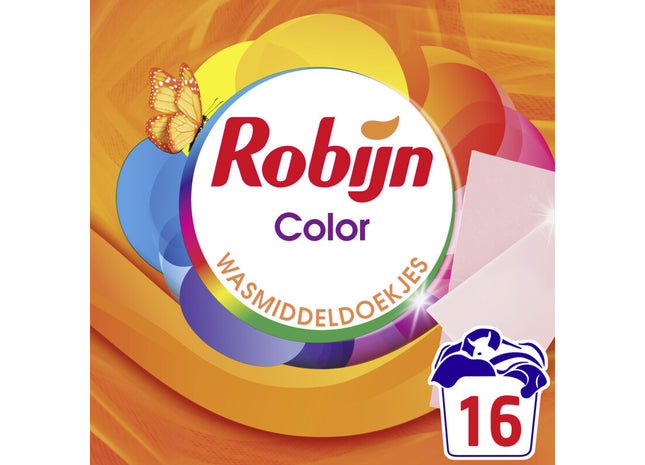 Robijn Wasmiddeldoekjes color