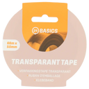 24Basics Verpackungsband transparent 66 m x 50 mm