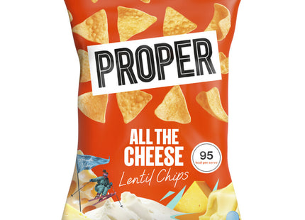 Proper All the cheese lentil chips