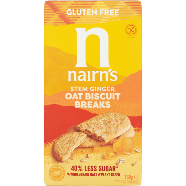 Nairns Keks Hafer Ingwer glutenfrei