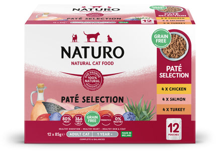Naturo Pate selection chicken, salmon, turkey