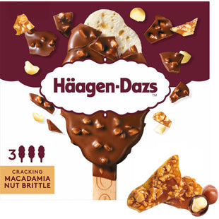 Häagen-Dazs Cracking macadamia nut brittle
