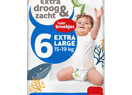 Extra droog en zacht pants maat 6