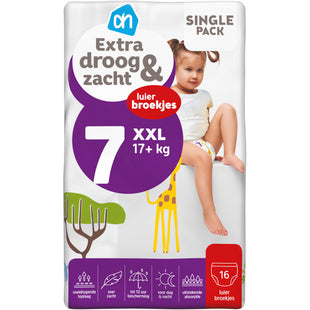 Extra droog en zacht pants maat 7