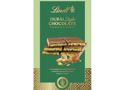 Lindt Dubai style melkchocolade pistache