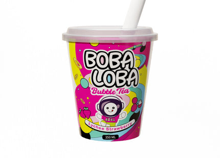 Boba Loba Popping Boba Drink Erdbeer-Litschi