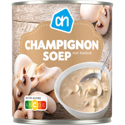 Champignoncremesuppe in der Dose