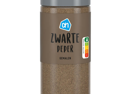 Zwarte peper gemalen