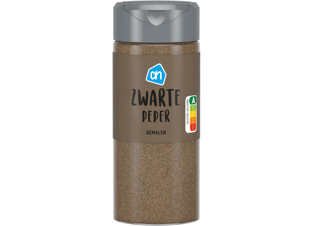 Zwarte peper gemalen