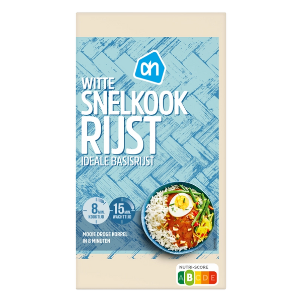 Weißer Schnellkochreis