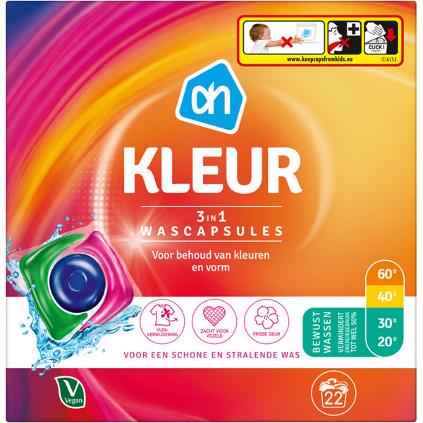 Wascapseln 3-in-1 Farbe